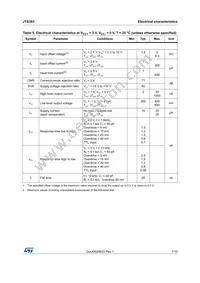 JTS393C-1AA5 Datasheet Page 7