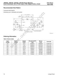 JW150A1 Datasheet Page 18