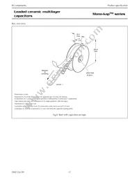 K224Z15Y5VE5TH5 Datasheet Page 17