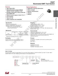 K5ATBU43GP Datasheet Cover