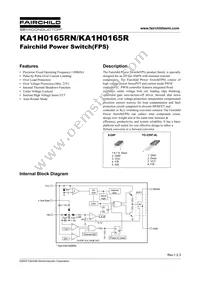 KA1H0165RTU Datasheet Cover