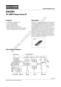 KA3501 Datasheet Cover