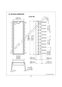 KA3511DS Datasheet Page 23