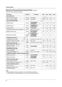 KA5M02659RN Datasheet Page 4