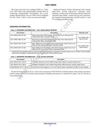 KAC-06040-ABA-JD-BA Datasheet Page 2