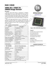 KAC-12040-ABA-JD-BA Datasheet Cover