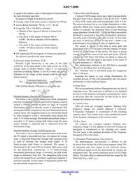 KAC-12040-ABA-JD-BA Datasheet Page 15