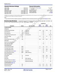KAD5510P-50Q72 Datasheet Page 4
