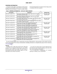 KAE-04471-FBA-JP-FA Datasheet Page 2