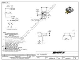 KAE02SGGT Datasheet Cover