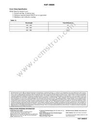 KAF-09000-ABA-DP-BA Datasheet Page 21