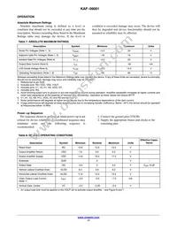 KAF-09001-ABA-DP-BA Datasheet Page 17