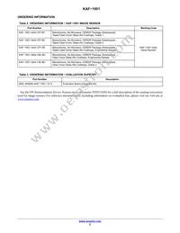 KAF-1001-AAA-CB-B2 Datasheet Page 2