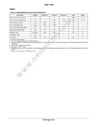 KAF-1001-AAA-CB-B2 Datasheet Page 11