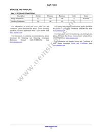 KAF-1001-AAA-CB-B2 Datasheet Page 13