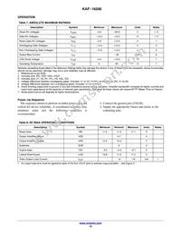 KAF-16200-FXA-CD-B2 Datasheet Page 16