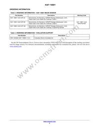 KAF-16801-AAA-DP-B1 Datasheet Page 2