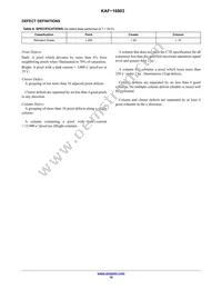 KAF-16803-ABA-DP-BA Datasheet Page 10