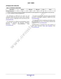 KAF-16803-ABA-DP-BA Datasheet Page 18