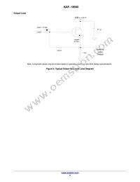 KAF-18500-NXA-JH-AE-08 Datasheet Page 5