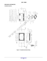 KAF-18500-NXA-JH-AE-08 Datasheet Page 19