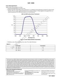 KAF-18500-NXA-JH-AE-08 Datasheet Page 20