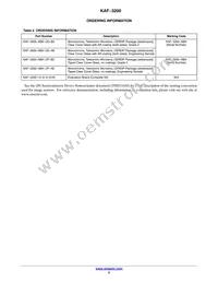 KAF-3200-ABA-CP-B2 Datasheet Page 2
