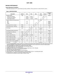 KAF-3200-ABA-CP-B2 Datasheet Page 6