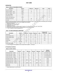 KAF-3200-ABA-CP-B2 Datasheet Page 9