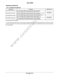 KAF-40000-FXA-JD-AE Datasheet Page 2