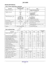 KAF-40000-FXA-JD-AE Datasheet Page 8