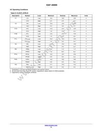 KAF-40000-FXA-JD-AE Datasheet Page 14