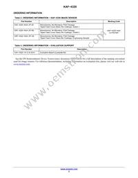 KAF-4320-AAA-JP-B2 Datasheet Page 2