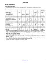 KAF-4320-AAA-JP-B2 Datasheet Page 7