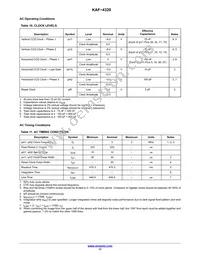 KAF-4320-AAA-JP-B2 Datasheet Page 17