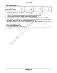 KAF-50100-CAA-JD-AA Datasheet Page 9