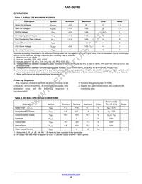 KAF-50100-CAA-JD-AA Datasheet Page 15