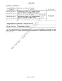 KAF-6303-AAA-CP-B2 Datasheet Page 2