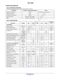 KAF-8300-CXB-CB-AA-OFFSET Datasheet Page 8