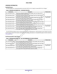 KAI-01050-FBA-JD-BA Datasheet Page 2