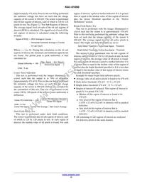 KAI-01050-FBA-JD-BA Datasheet Page 15