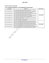 KAI-01150-QBA-FD-AE Datasheet Page 3