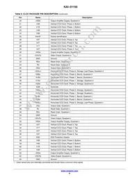 KAI-01150-QBA-FD-AE Datasheet Page 9