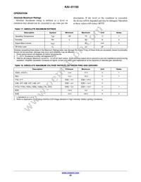 KAI-01150-QBA-FD-AE Datasheet Page 20