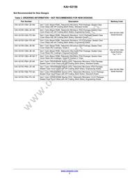 KAI-02150-QBA-FD-AE Datasheet Page 3