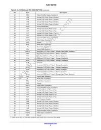 KAI-02150-QBA-FD-AE Datasheet Page 9