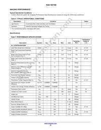 KAI-02150-QBA-FD-AE Datasheet Page 10