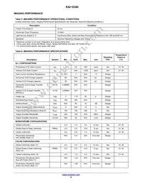 KAI-0340-FBA-CB-AA-SINGLE Datasheet Page 6