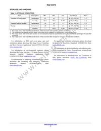 KAI-0373-ABA-CP-BA Datasheet Page 17