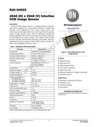 KAI-04022-FBA-CR-AE Datasheet Cover